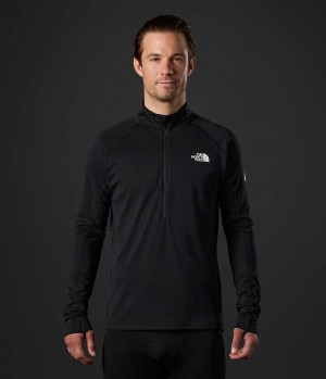 The North Face Summit Series Crevasse ½-Zip Sweatshirt Herr Svarta | SE CGIEMV