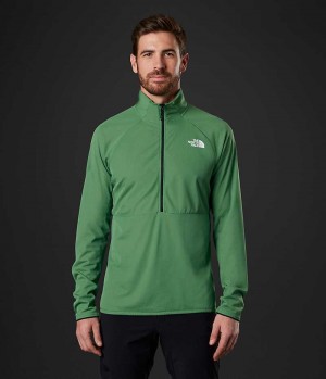 The North Face Summit Series FUTUREFLEECE™ LT ½-Zip Pullover Herr Gröna | SVERIGE WNBPRE