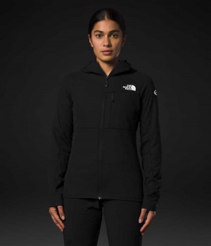 The North Face Summit Series FUTUREFLEECE™ Full-Zip Hoodie Fleecejackor Dam Svarta | STOCKHOLM PYDIHE