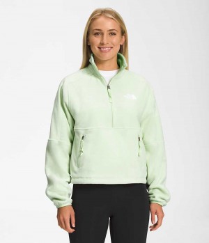 The North Face TNF™ Polartec® 100 ¼-Zip Fleecejackor Dam Mintgröna | STOCKHOLM ARTKEG