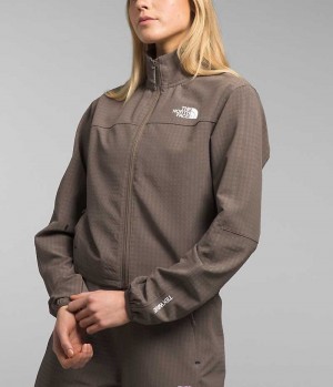 The North Face Tekware™ Grid Full-Zip Fleecejackor Dam Bruna | STOCKHOLM ZLXTNM