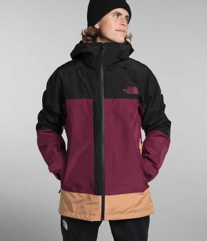 The North Face ThermoBall™ Eco Snow Triclimate® Huvjacka Herr Fuchsia Svarta | SE YXMGAR