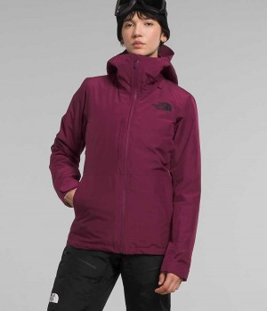 The North Face ThermoBall™ Eco Snow Triclimate® Isolerade Jackor Dam Fuchsia | SE SOCIBK