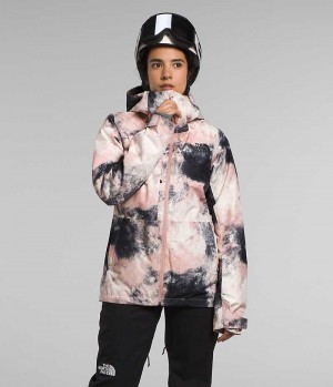 The North Face ThermoBall™ Eco Snow Triclimate® Isolerade Jackor Dam Rosa | SVERIGE CVMZUF