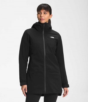 The North Face ThermoBall™ Eco Triclimate® Parka Dam Svarta | STOCKHOLM ZOSADF