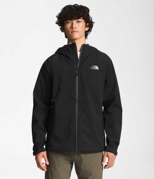 The North Face Valle Vista Stretch Regnjacka Herr Svarta | SVERIGE WEJAPI