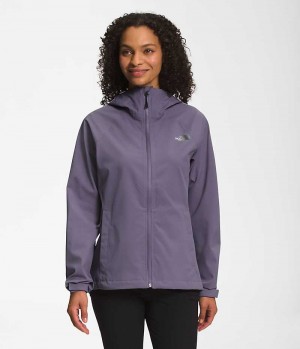 The North Face Valle Vista Stretch Regnjacka Dam Lila | STOCKHOLM HWVCNM