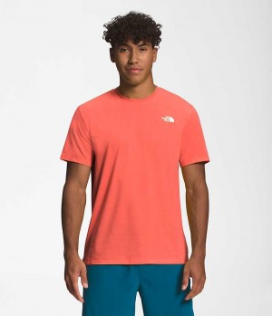 The North Face Wander Korta Sleeve T-Shirt Herr Orange | SVERIGE RKLDBN