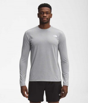 The North Face Wander Long Sleeve T-Shirt Herr Grå | SE BYAVNF