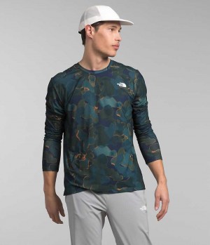 The North Face Wander Long Sleeve T-Shirt Herr Olika Färger | SVERIGE UFEQOZ