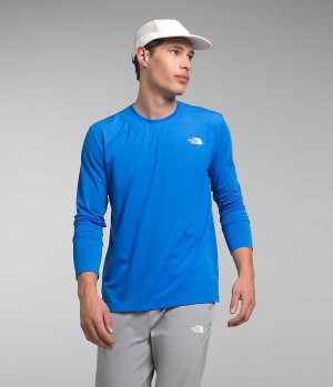 The North Face Wander Long Sleeve T-Shirt Herr Blå | STOCKHOLM RJVAEK