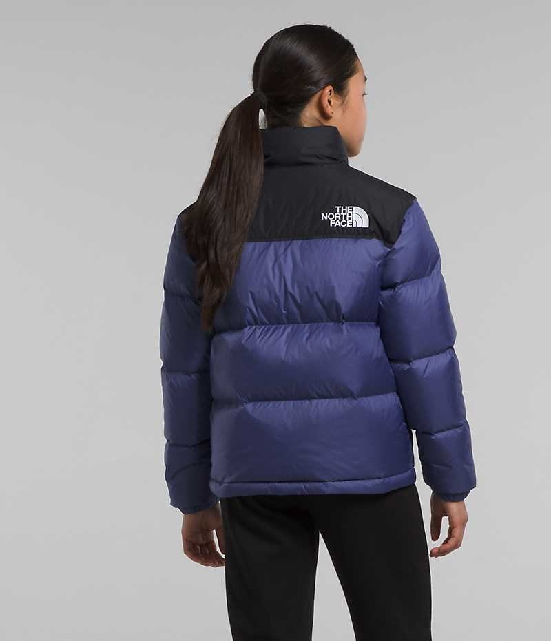 The North Face 1996 Retro Nuptse Dunjacka Tjej Blå | STOCKHOLM IWFUZJ