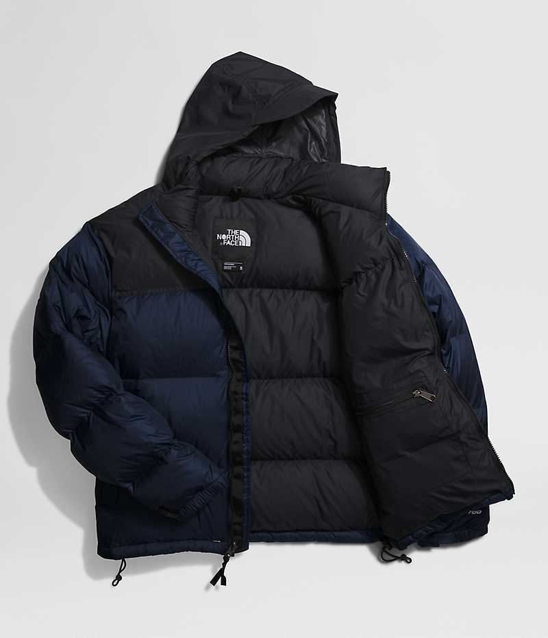 The North Face 1996 Retro Nuptse Dunjacka Herr Marinblå Svarta | STOCKHOLM XPSMCB