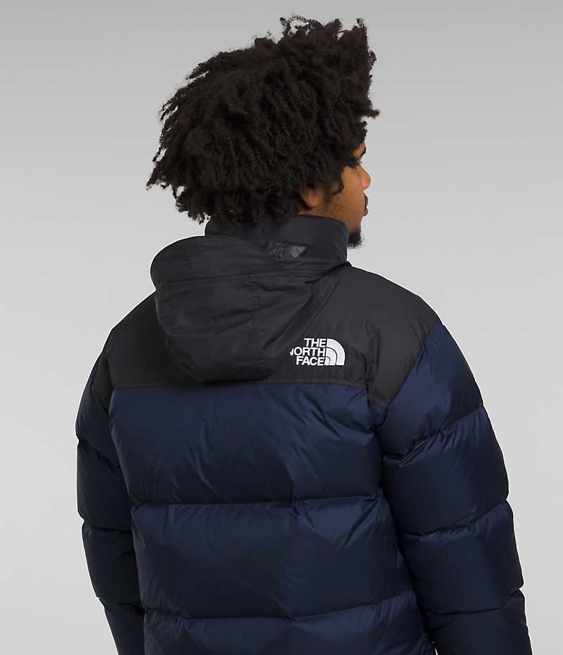 The North Face 1996 Retro Nuptse Dunjacka Herr Marinblå Svarta | STOCKHOLM XPSMCB