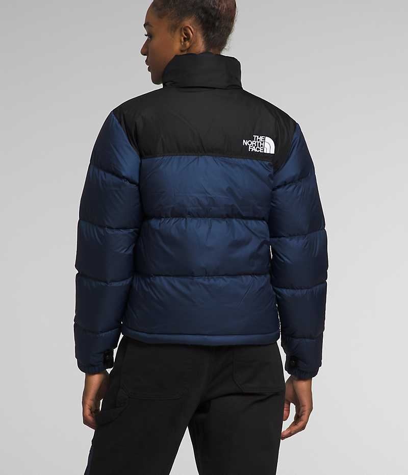 The North Face 1996 Retro Nuptse Dunjacka Dam Marinblå Svarta | SE UHCRKX