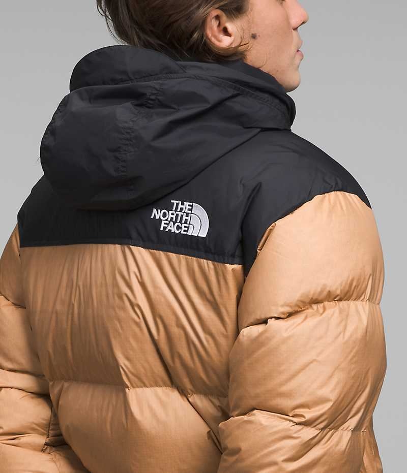 The North Face 1996 Retro Nuptse Dunjacka Herr Beige Svarta | SVERIGE GKJCAO