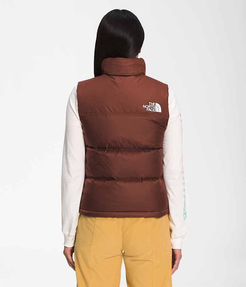 The North Face 1996 Retro Nuptse Dunväst Dam Bruna | SE LBJPXZ