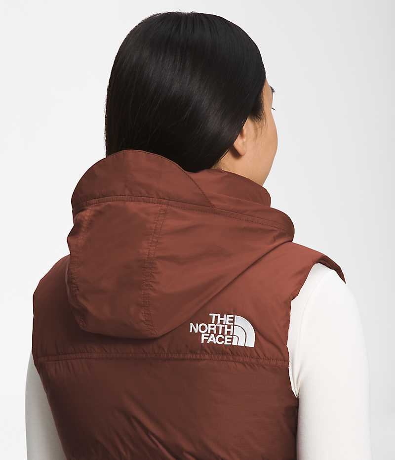 The North Face 1996 Retro Nuptse Dunväst Dam Bruna | SE LBJPXZ