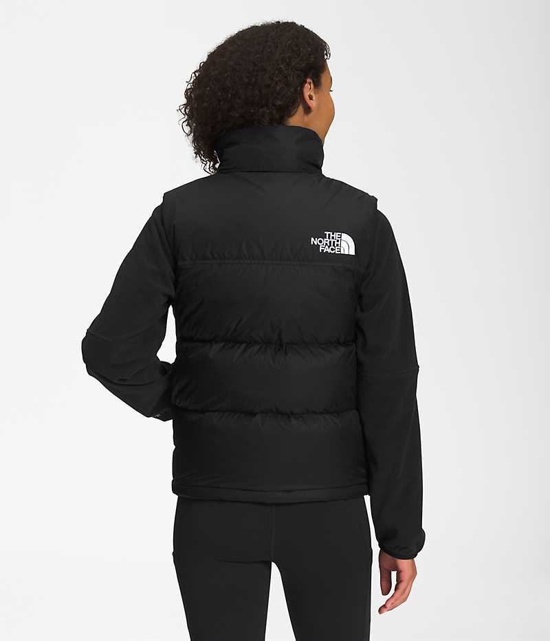 The North Face 1996 Retro Nuptse Dunväst Dam Svarta | SVERIGE BGFNVJ