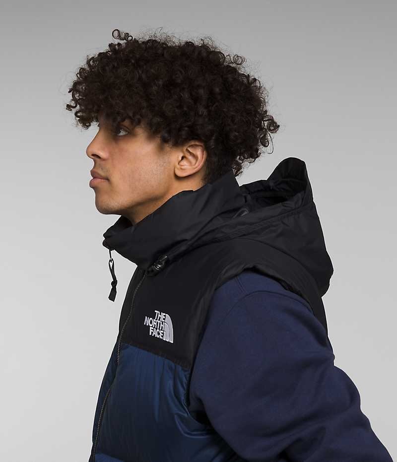 The North Face 1996 Retro Nuptse Dunväst Herr Marinblå | STOCKHOLM XNZJPT