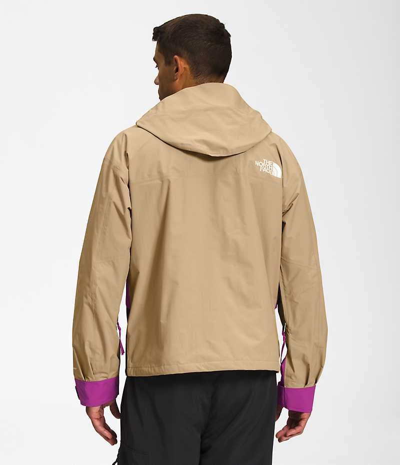 The North Face 86 Retro Mountain Regnjacka Herr Khaki Lila Svarta | SVERIGE KALTHB