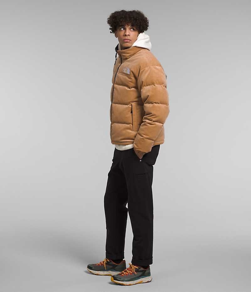 The North Face ’92 Reversible Nuptse Dunjacka Herr Khaki | SE CVTGHP