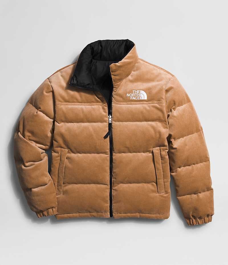 The North Face ’92 Reversible Nuptse Dunjacka Herr Khaki | SE CVTGHP