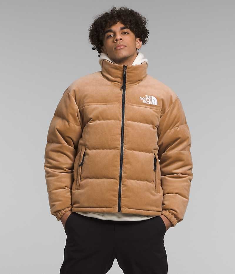 The North Face ’92 Reversible Nuptse Dunjacka Herr Khaki | SE CVTGHP