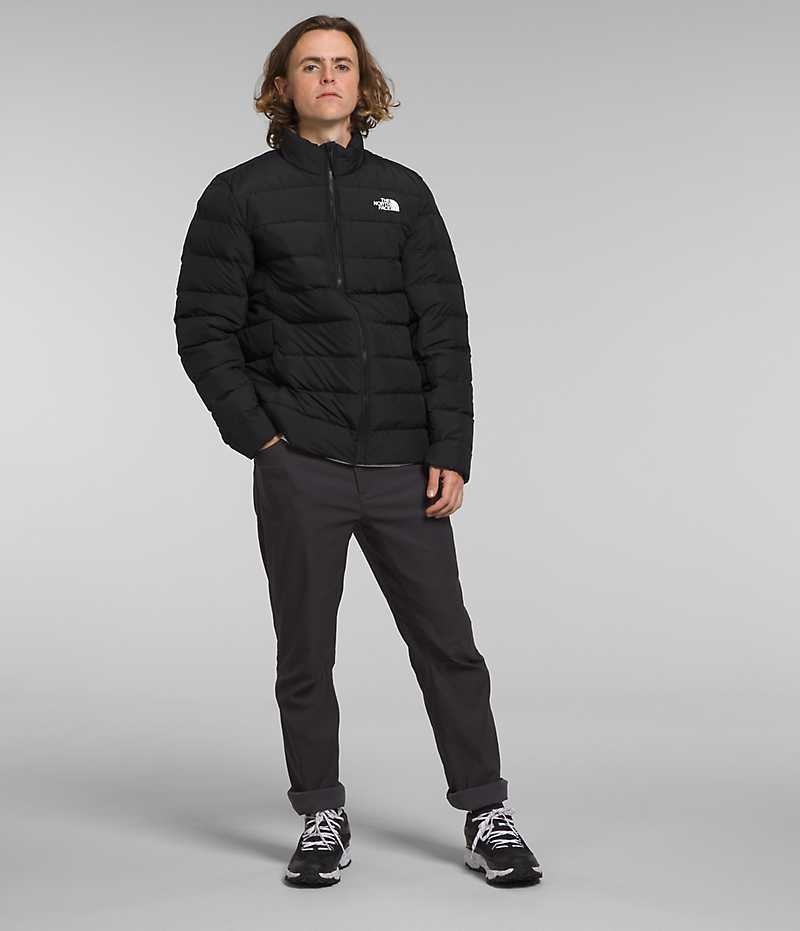 The North Face Aconcagua 3 Dunjacka Herr Svarta | SE GQVJSP