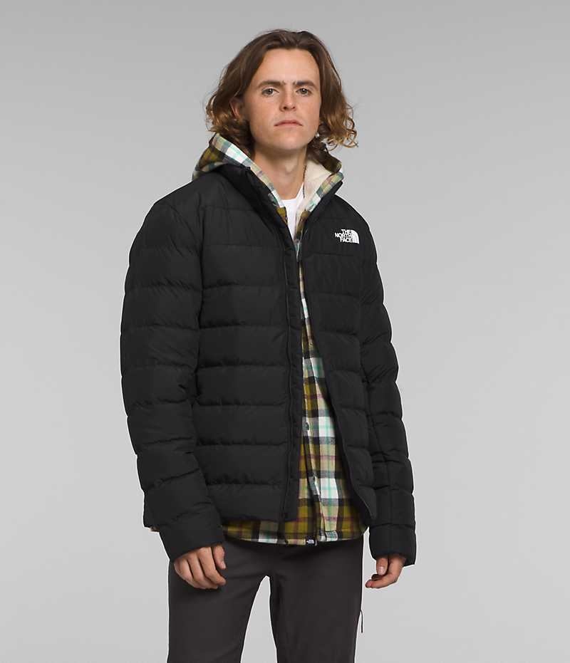 The North Face Aconcagua 3 Dunjacka Herr Svarta | SE GQVJSP