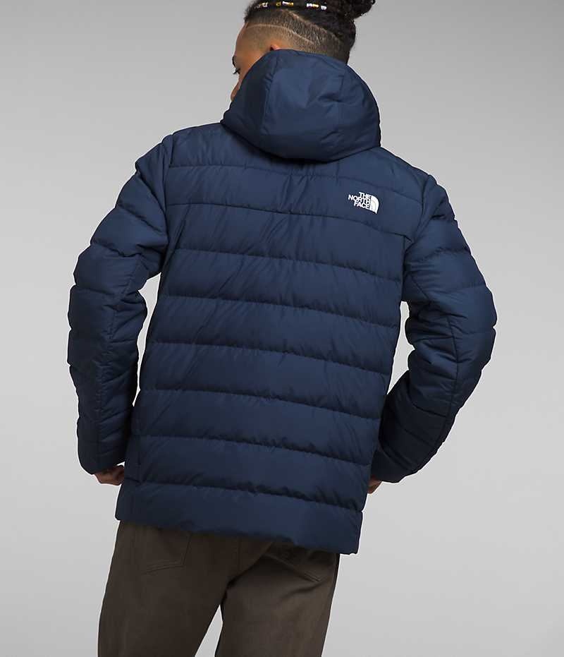 The North Face Aconcagua 3 Hoodie Dunjacka Herr Marinblå | SE FWXMVN