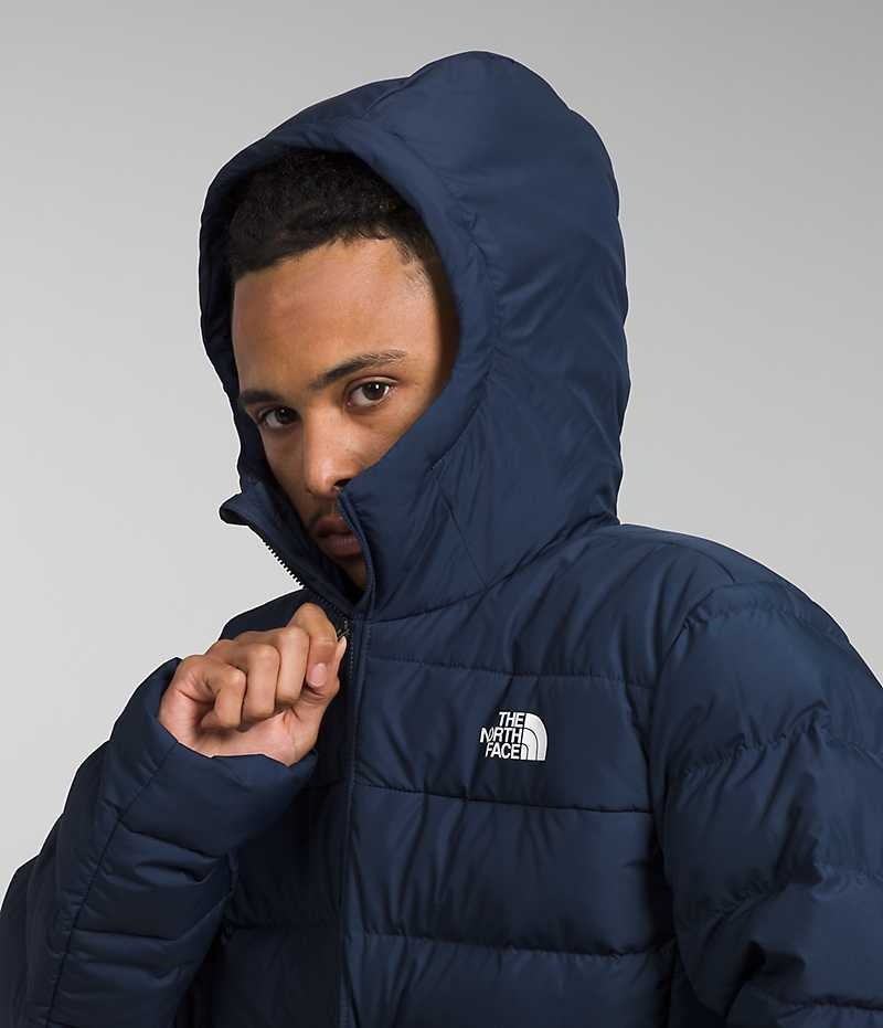 The North Face Aconcagua 3 Hoodie Dunjacka Herr Marinblå | SE FWXMVN