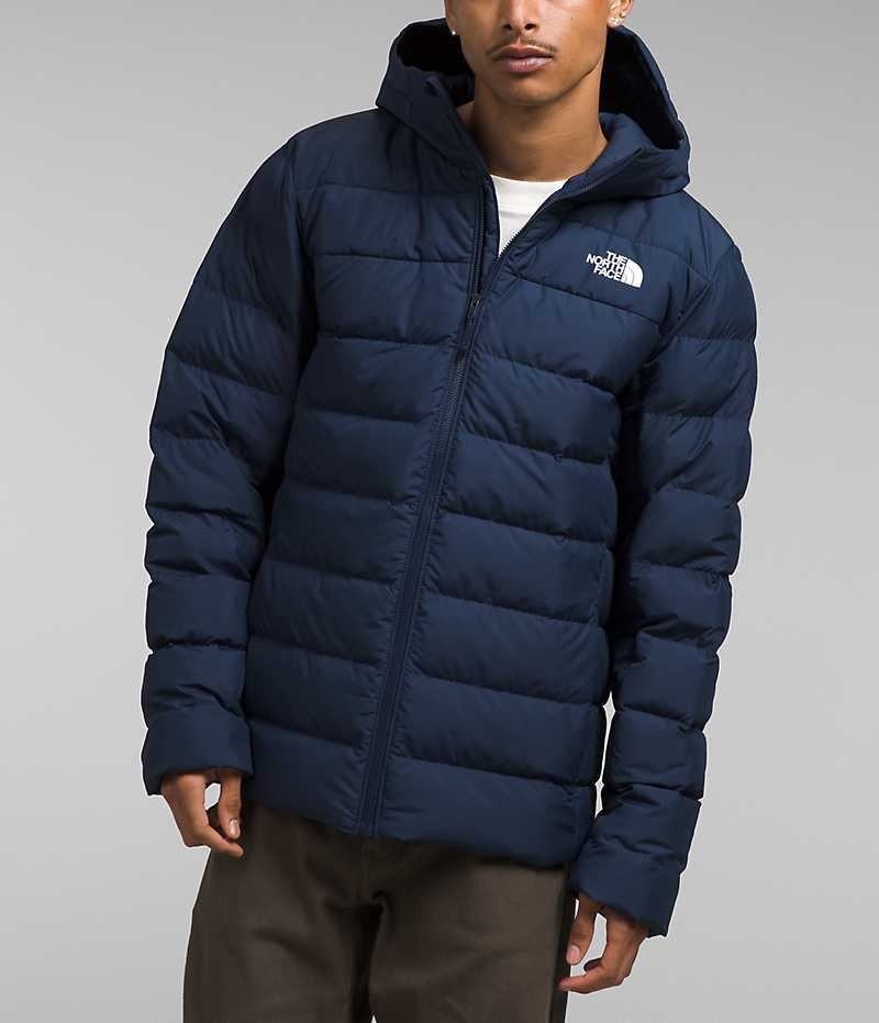 The North Face Aconcagua 3 Hoodie Dunjacka Herr Marinblå | SE FWXMVN