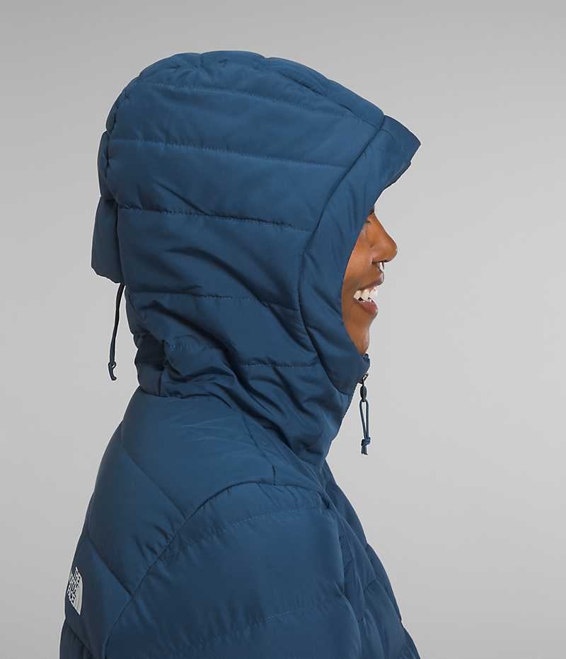 The North Face Aconcagua 3 Hoodie Dunjacka Dam Blå | SVERIGE DICUNM