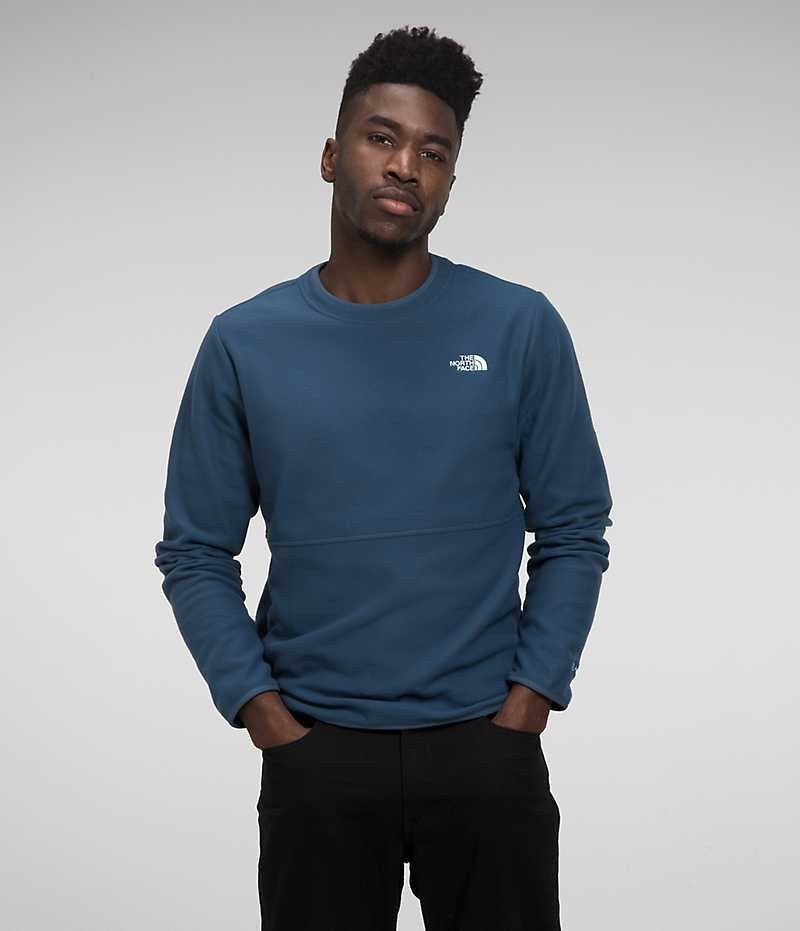 The North Face Alpine Polartec® 100 Crew Pullover Herr Blå | SE YMKPUT