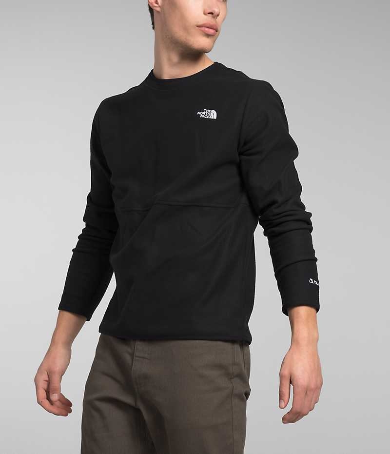 The North Face Alpine Polartec® 100 Crew Pullover Herr Svarta | SVERIGE KJWXPO