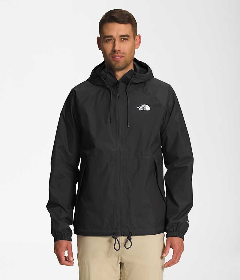 The North Face Antora Hoodie Regnjacka Herr Svarta | SVERIGE UIYXQO