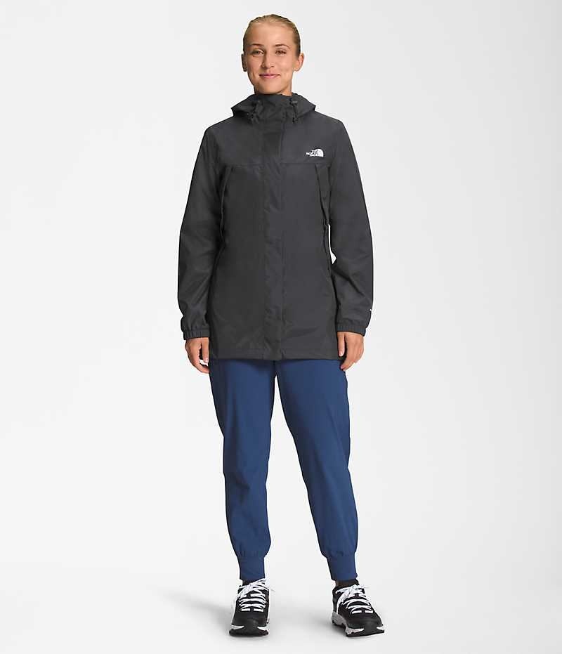 The North Face Antora Parka Dam Svarta | SE YOLCJI