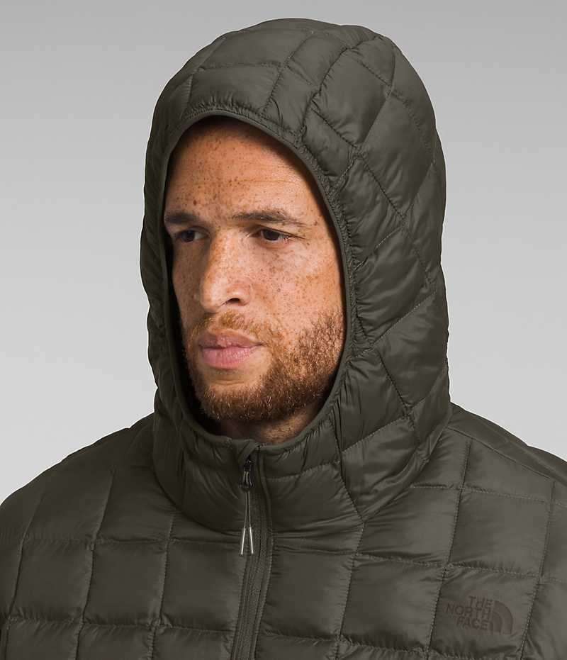 The North Face Big ThermoBall™ Eco Hoodie 2.0 Dunjacka Herr Olivgröna | SVERIGE JCPASY