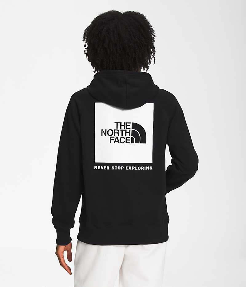 The North Face Box NSE Pullover Hoodie Dam Svarta | SE CDKEUW