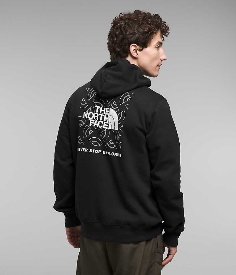 The North Face Box NSE Pullover Hoodie Herr Svarta | STOCKHOLM QZYNCI