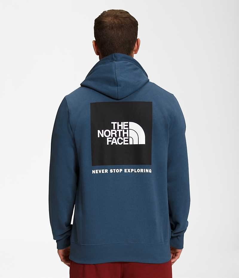 The North Face Box NSE Pullover Hoodie Herr Blå | SE VDKNFT