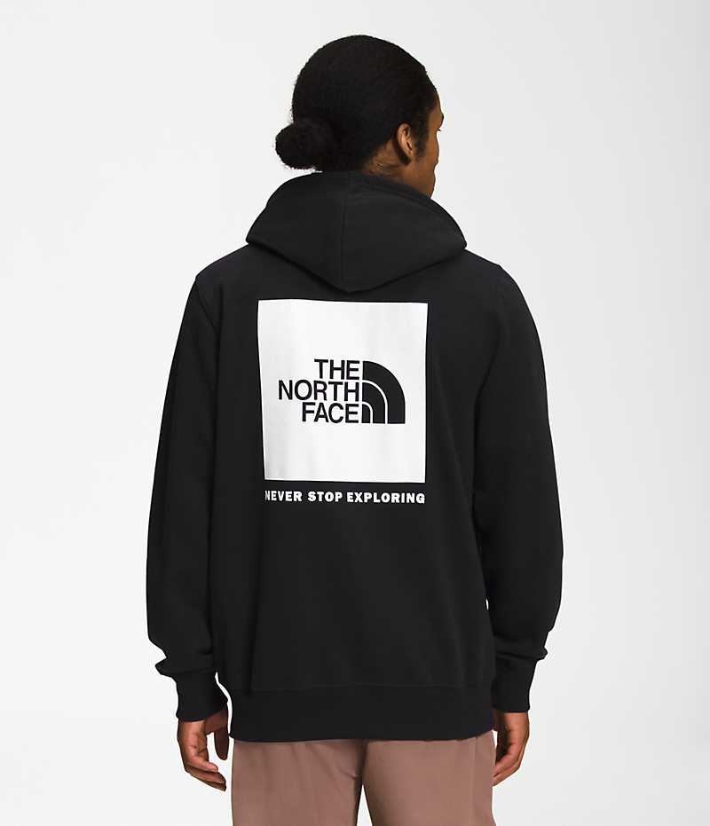 The North Face Box NSE Pullover Hoodie Herr Svarta | SVERIGE KGOQNB