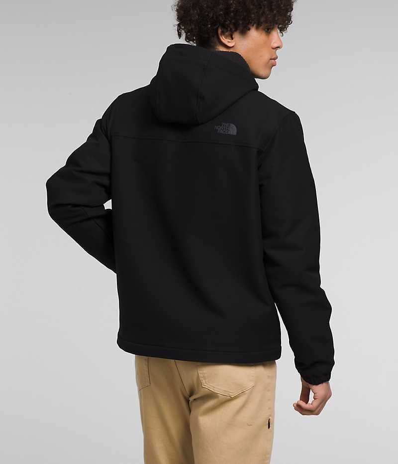 The North Face Camden Thermal Hoodie Softshelljacka Herr Svarta | SVERIGE JTEDXU