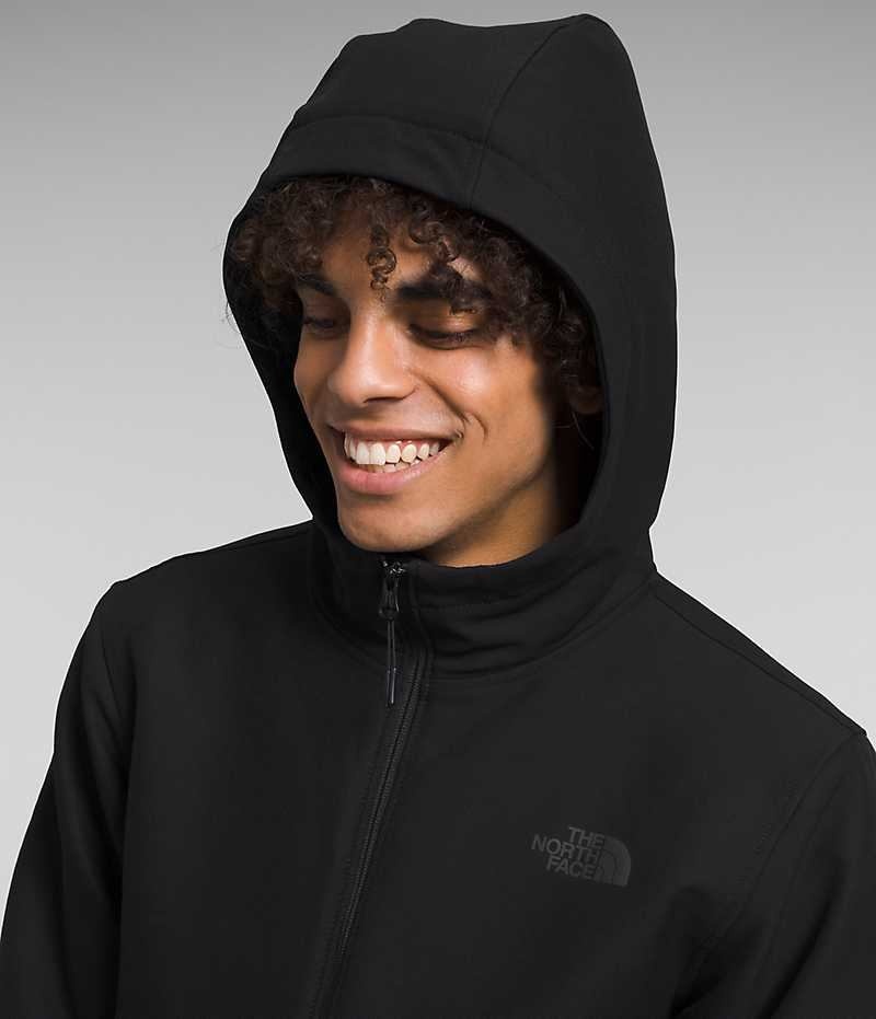 The North Face Camden Thermal Hoodie Softshelljacka Herr Svarta | SVERIGE JTEDXU