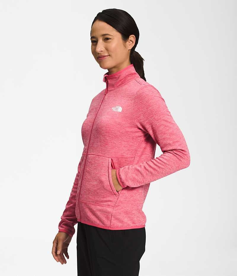 The North Face Canyonlands Full-Zip Fleecejackor Dam Rosa | STOCKHOLM QPNGLU