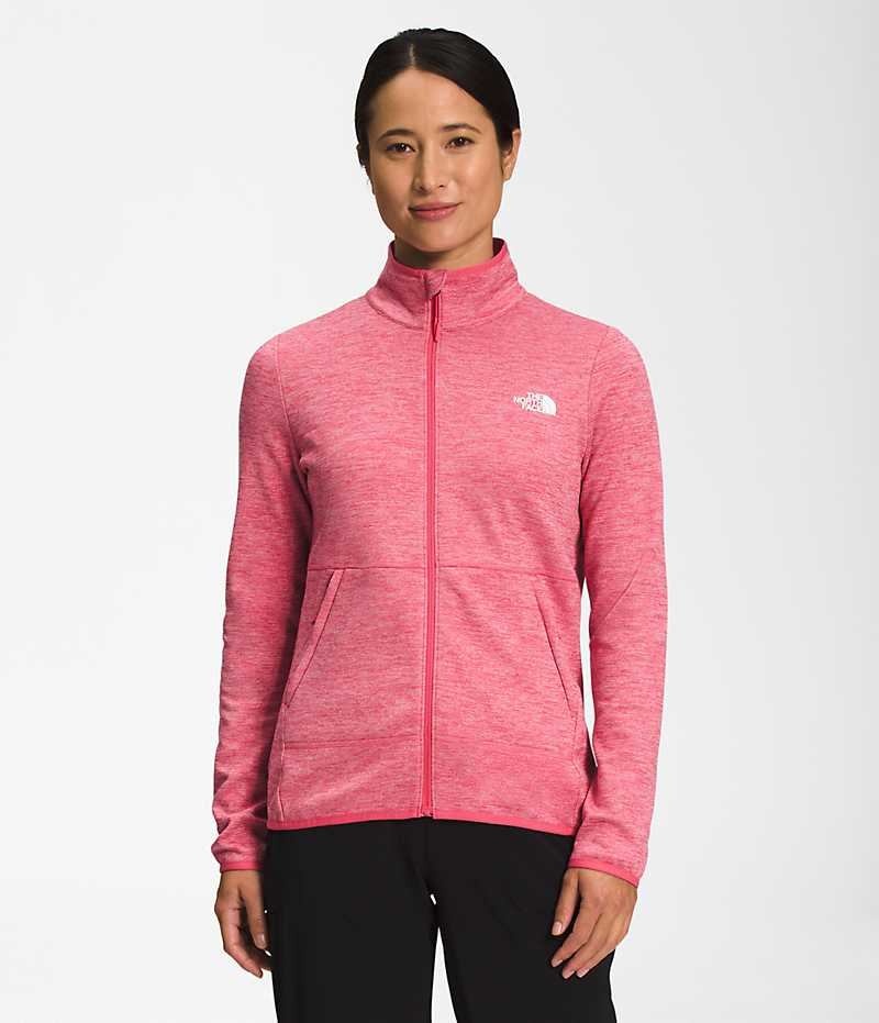 The North Face Canyonlands Full-Zip Fleecejackor Dam Rosa | STOCKHOLM QPNGLU