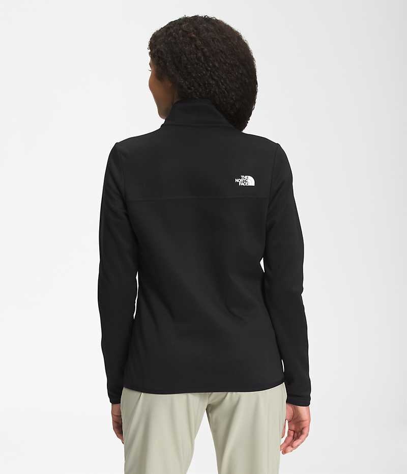 The North Face Canyonlands Full-Zip Fleecejackor Dam Svarta | SE WFHKPT