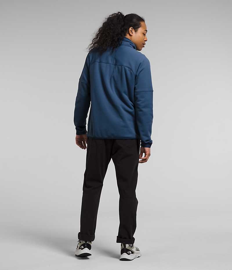 The North Face Canyonlands High Altitude ½-Zip Pullover Herr Blå | SVERIGE WBVOFC