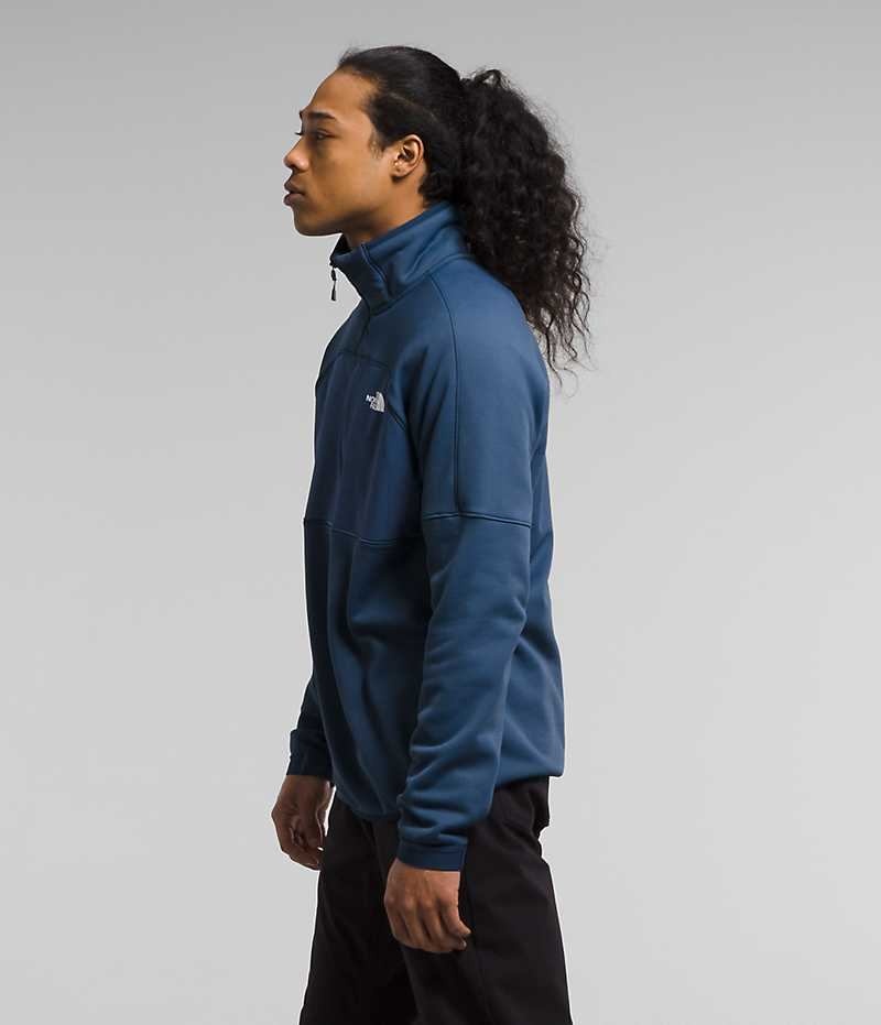 The North Face Canyonlands High Altitude ½-Zip Pullover Herr Blå | SVERIGE WBVOFC